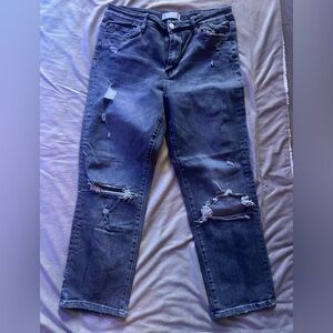 Vervet crop jeans
